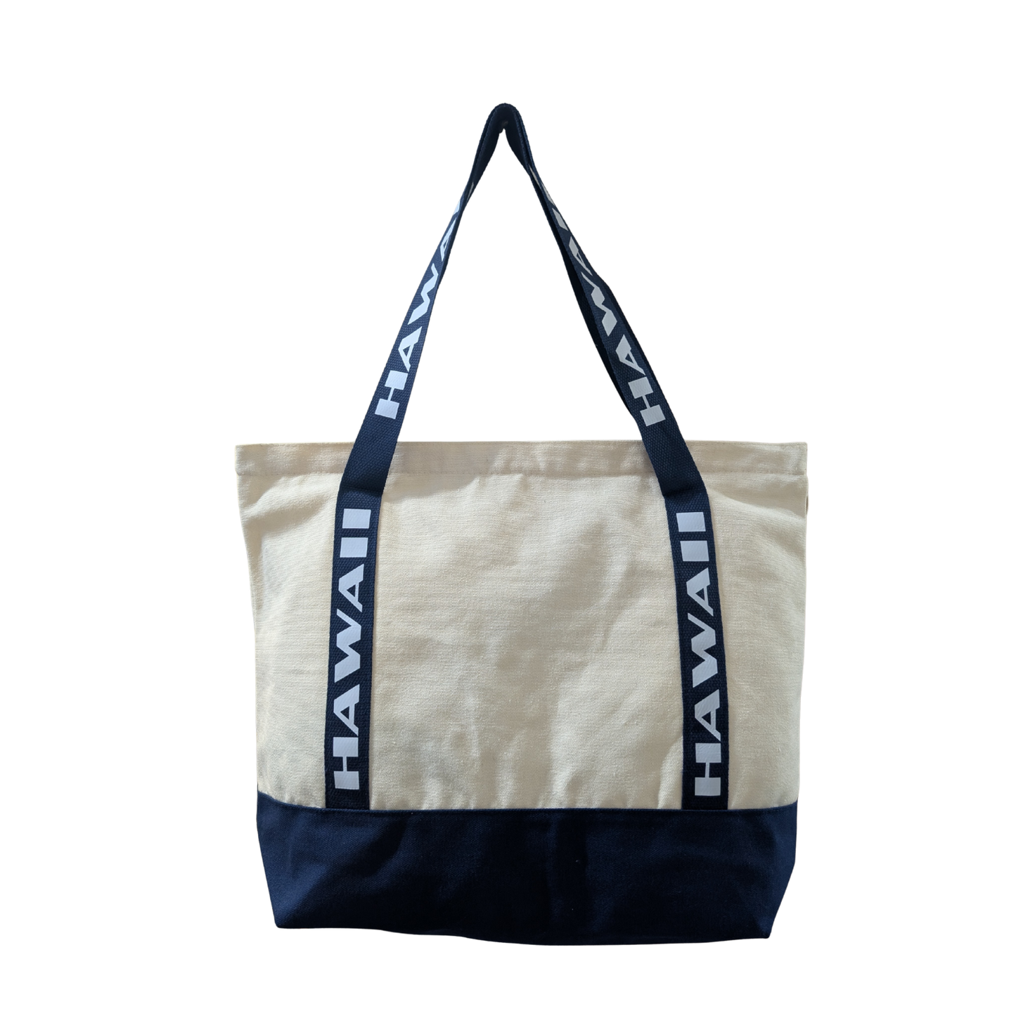 Hawaii Island Map Blue Tote Bag