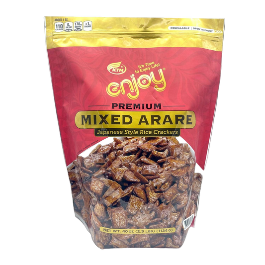 Enjoy Arare Japanese-Style Rice Crackers