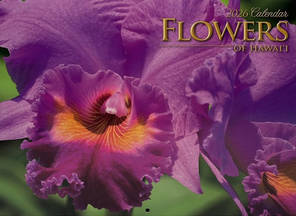 Islander Hawaii 2026 Wall Calendar – Flowers of Hawai‘i