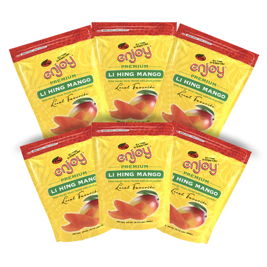 Enjoy Li Hing Mango 6-Pack ($25 Pack)