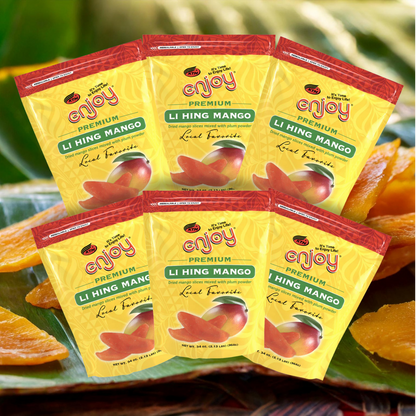 Li Hing Dried Mango Snack, 34 oz Resealable Bag