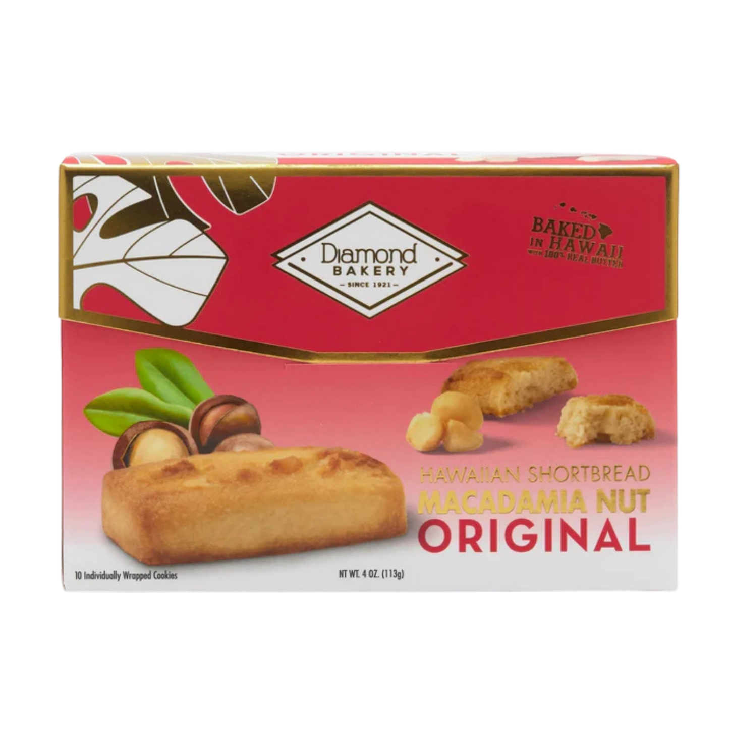 Diamond Bakery Hawaiian Shortbread Macadamia Nut Mele Kalikimaka Pack