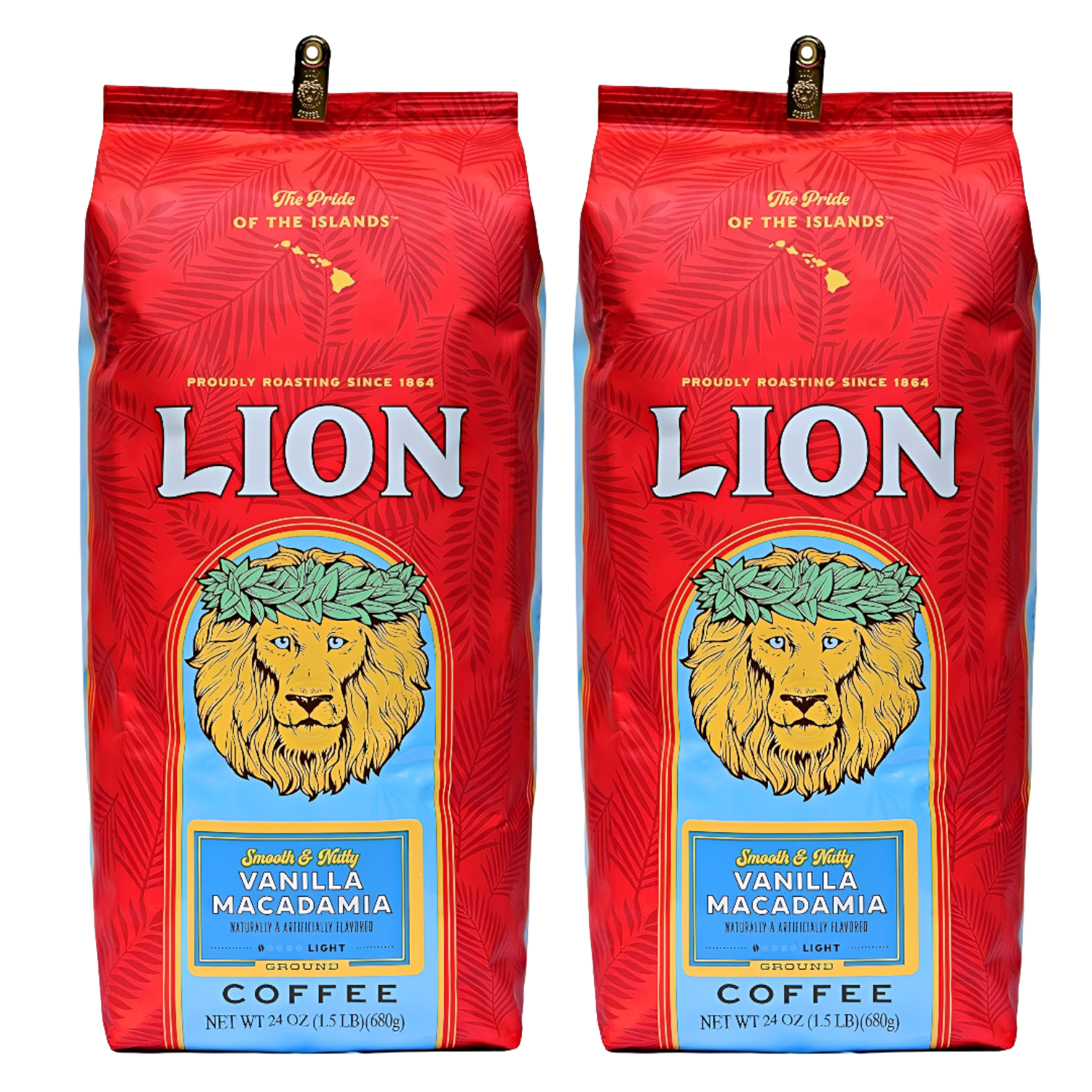 Lion Coffee Vanilla Macadamia 2-Bag ($28 Bag)