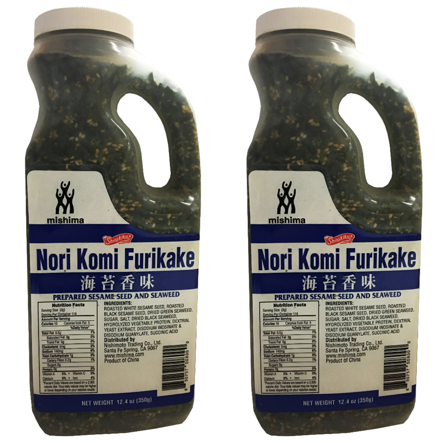 Mishima Nori Komi Furikake Seasoning 2 Bottles ($30 Bottle)