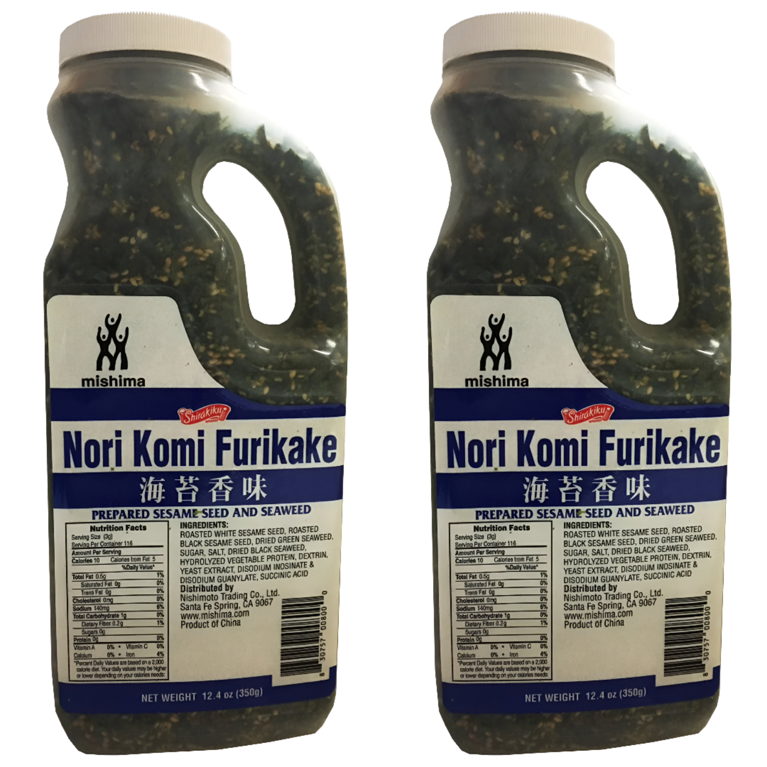 Nori Komi Furikake Seasoning, 12 oz – Mishima – Island Kine Snacks