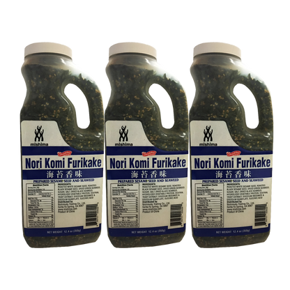 Nori Komi Furikake Seasoning, 12 oz – Mishima 3 Bottles ($28 Bottle)