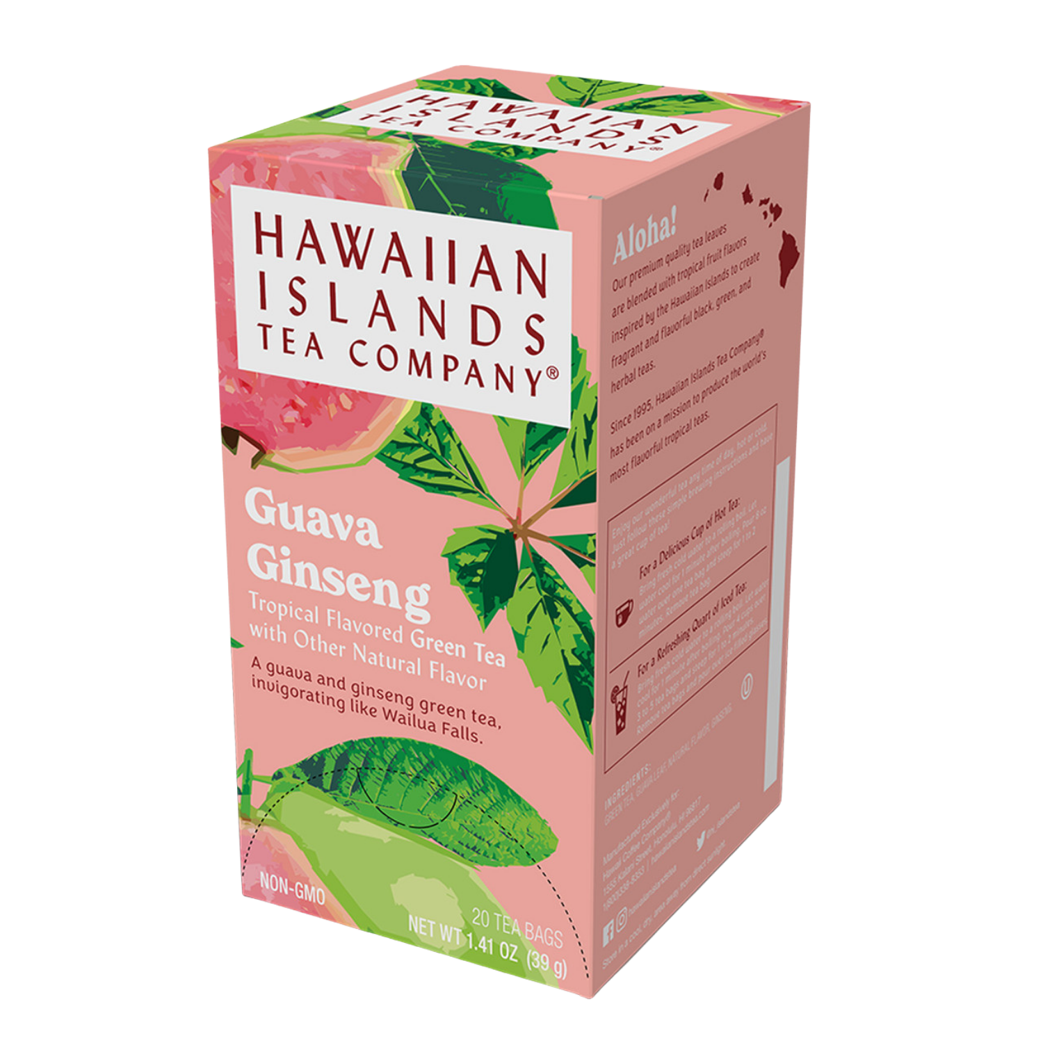 Hawaiian Islands Tea Company Tropical Variety Pack (5-Pack)