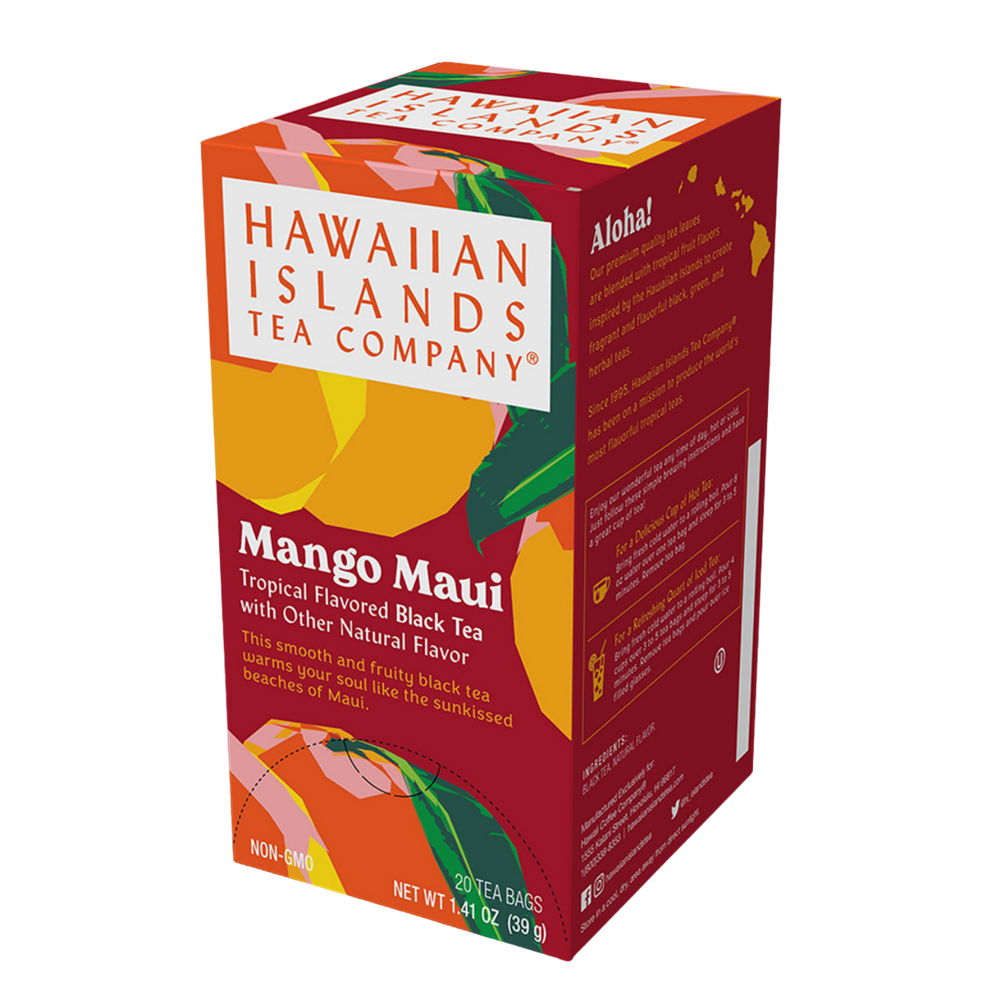 Hawaiian Islands Tea Company Tropical Variety Pack (5-Pack)