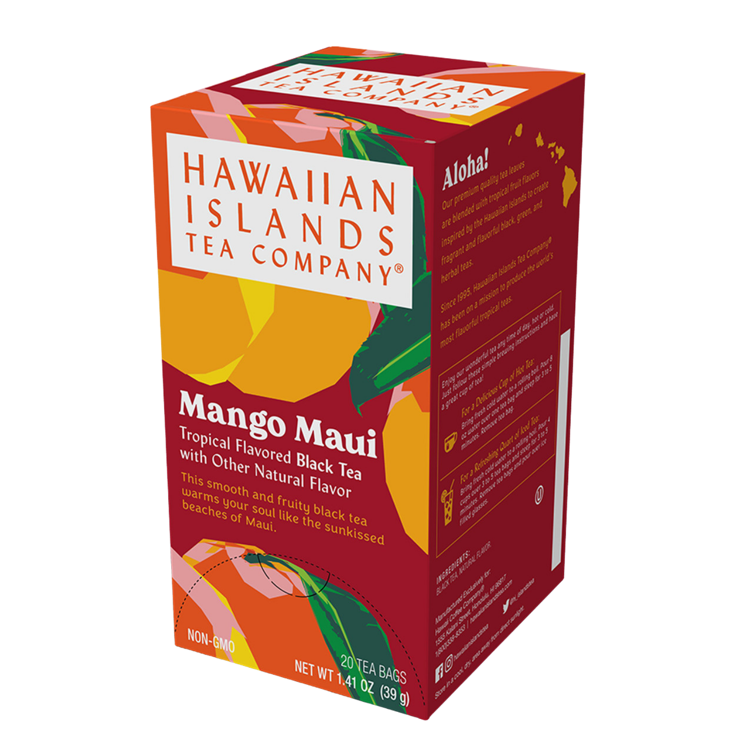 Hawaiian Islands Tea Company Tropical Variety Pack (5-Pack)