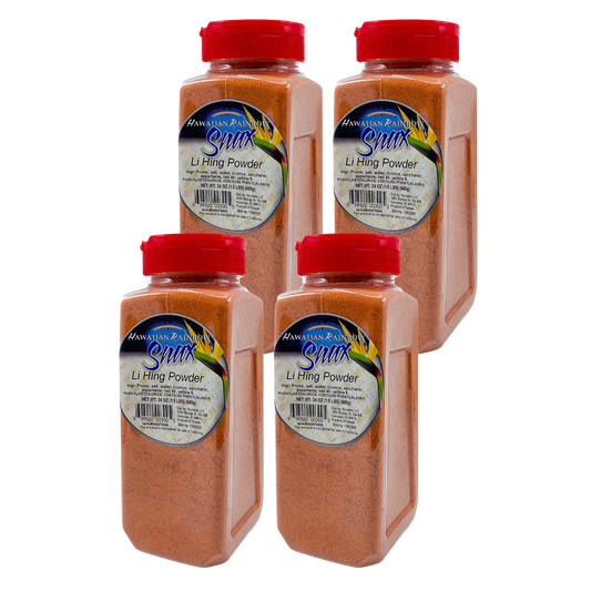 Li Hing Mui Powder | Bottle 4-Jar ($18.75 Jar)