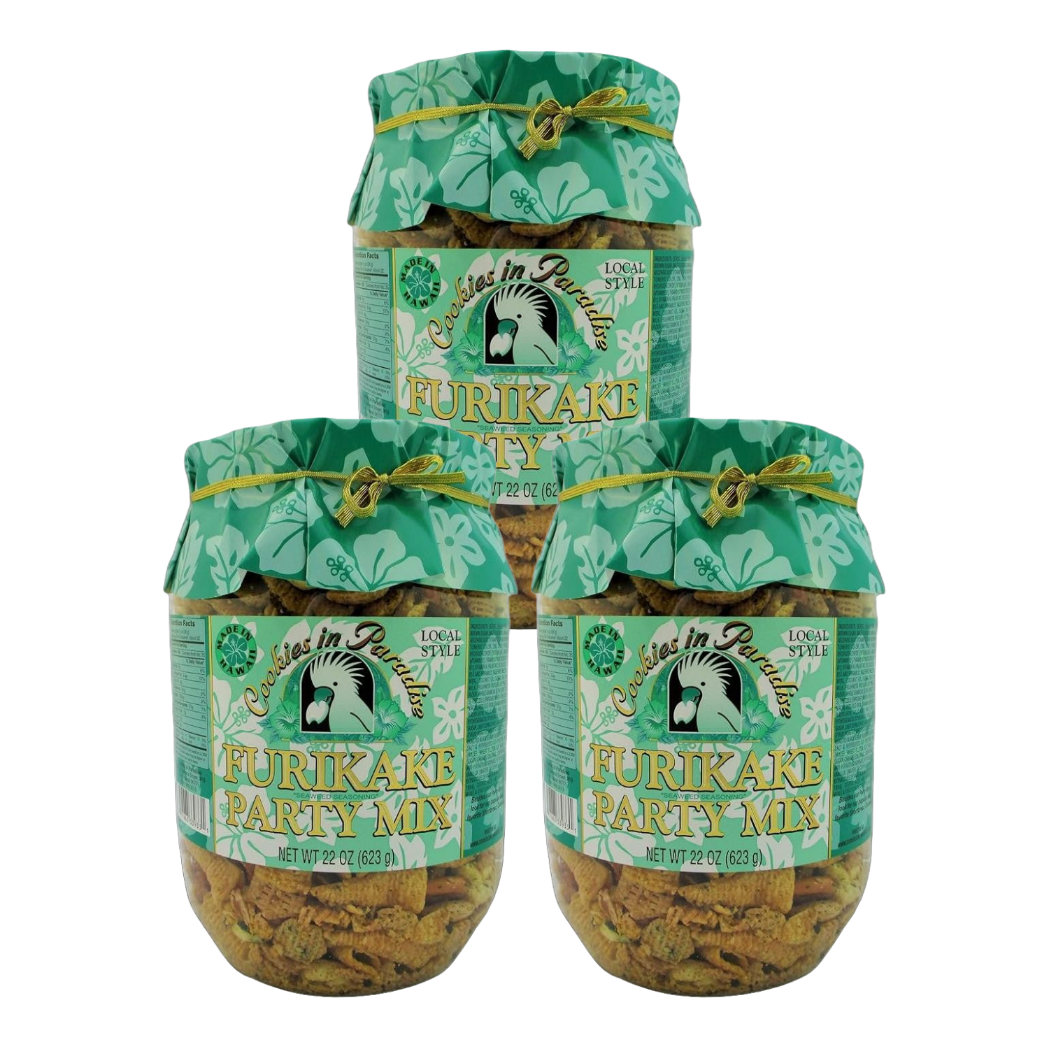 Furikake Party Mix 3-Jar ($35 Jar)