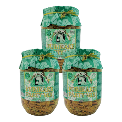 Furikake Snack Mix Party Jar 3-Jars ($39 Jar)