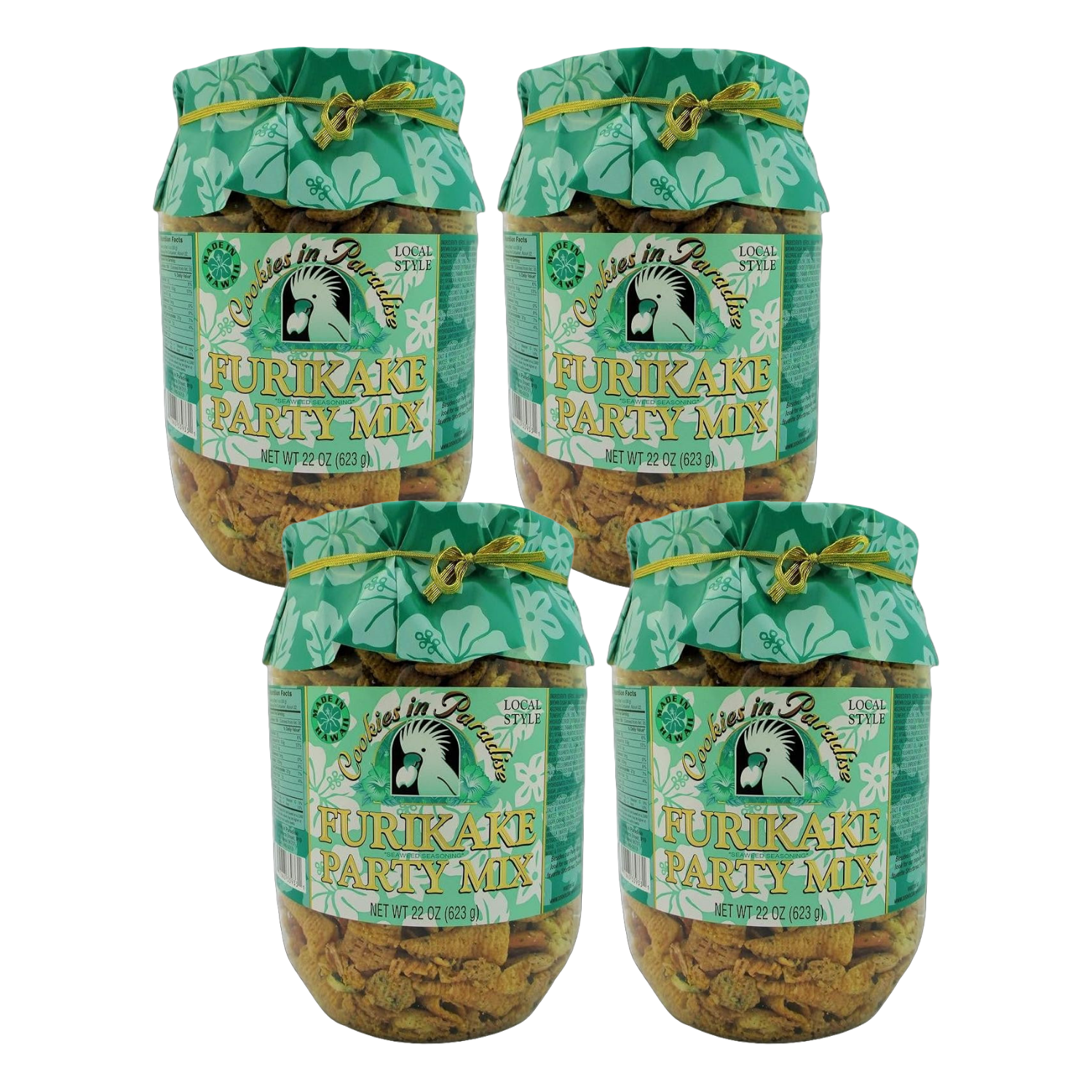 Furikake Party Mix 4-Jar ($30 Jar)