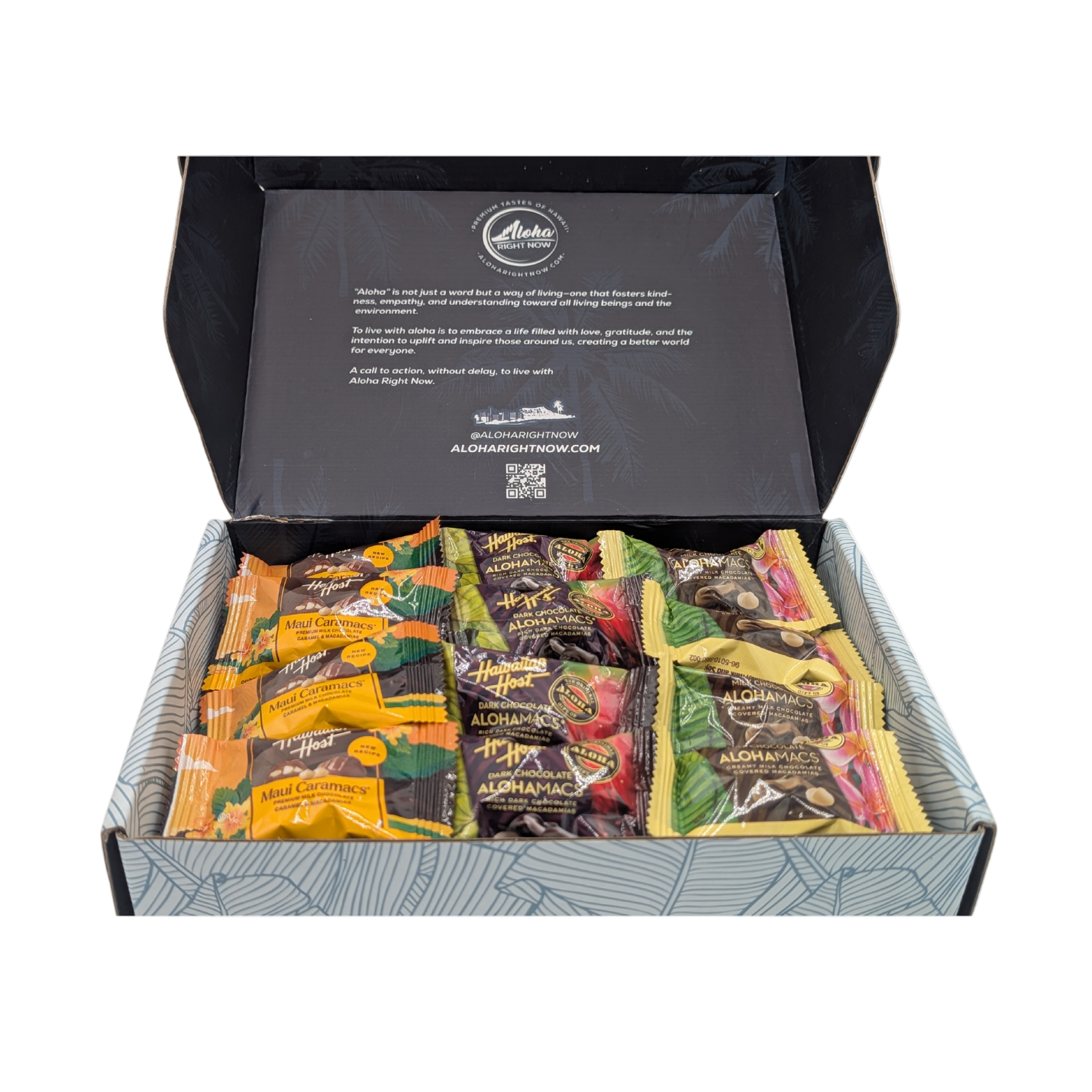 Aloha Right Now 60 Piece Chocolate Variety Gift Box