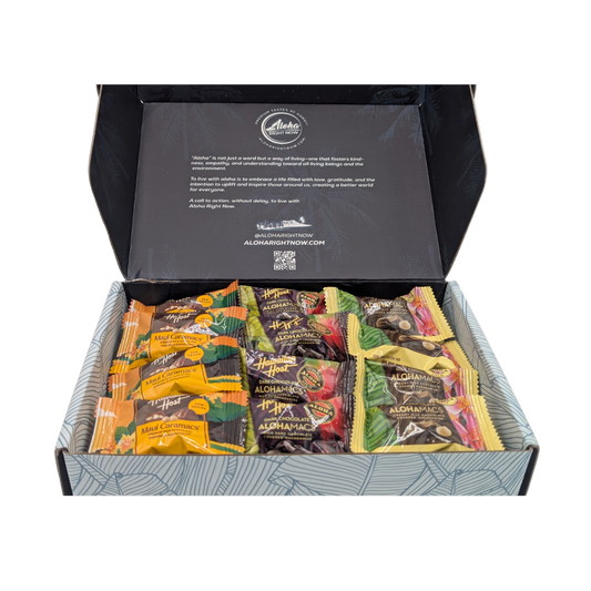 Aloha Right Now 60 Piece Chocolate Variety Gift Box