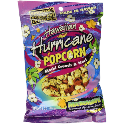 Hawaiian Hurricane Microwave Popcorn (Mochi Crunch & Nori) 6-Packs ($10 Pack)
