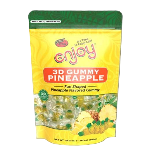 Enjoy 3D Gummy Pineapple