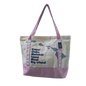 Hawaii Island Map Pink Tote Bag