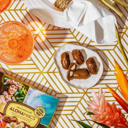 Hawaiian Host AlohaMacs Milk Chocolate Box