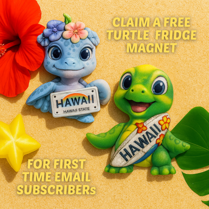 Turtle Fridge Magnets