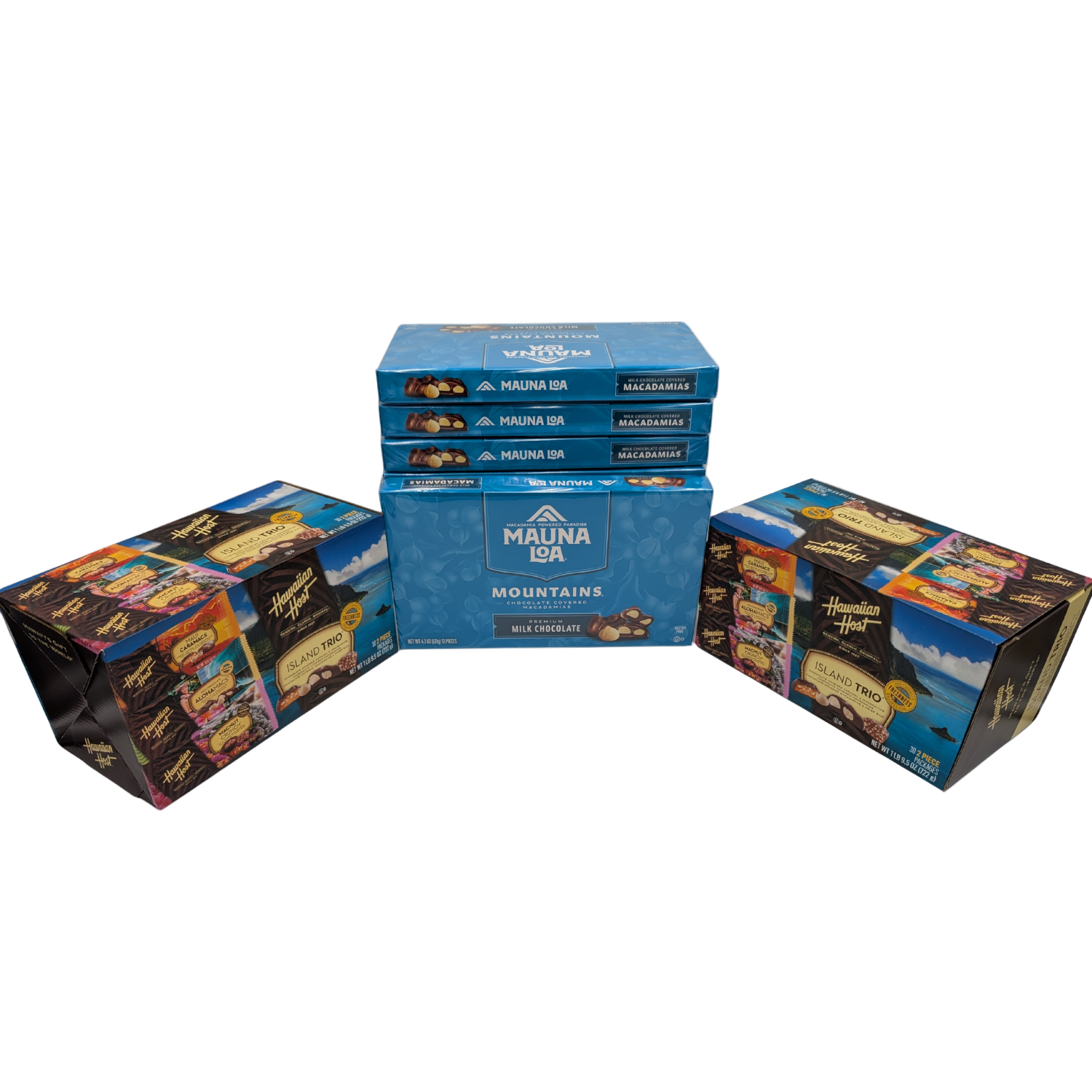 Island Kine Snacks Holiday Value Gift Box (240 Pcs)