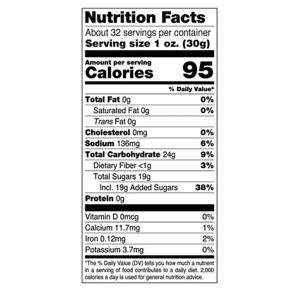 Li Hing Dried Mango Snack, 34 oz Resealable Bag