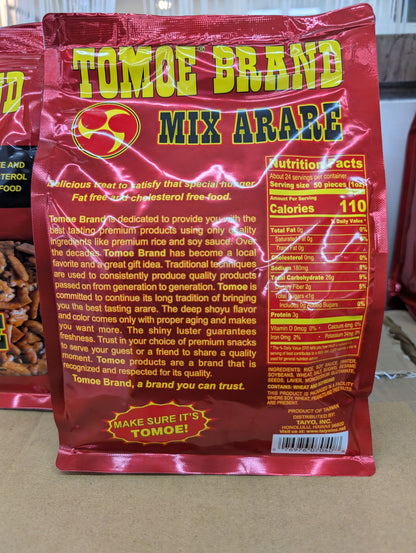 Tomoe Arare Japanese Rice Crackers, 1lb Bag